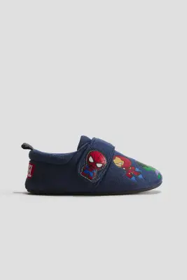 Chaussons barefoot avec motif - Bleu foncé/Marvel Comics