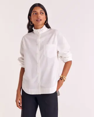 Chemise Salome blanc naturel