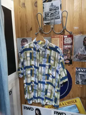 Chemise à manches courtes homme
