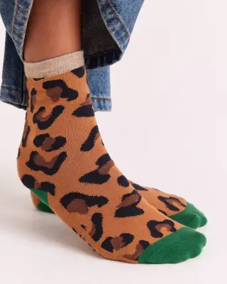 Chaussettes Léo vert