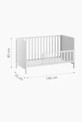 Lit Bébé Évolutif - Nuage - Blanc