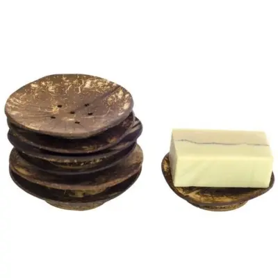 Porte-savon noix de coco (plusieurs formes)