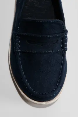 Loafers - Bleu marine