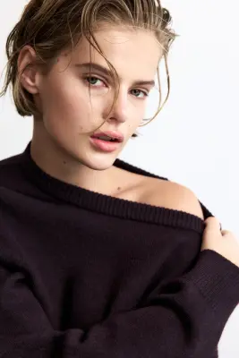 Pull - Violet foncé