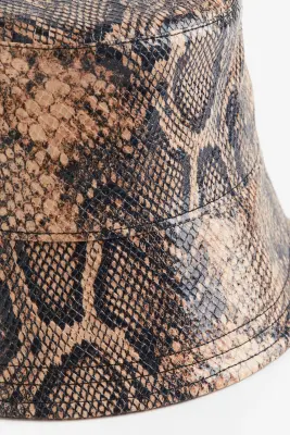 Bob - Beige/motif peau de serpent