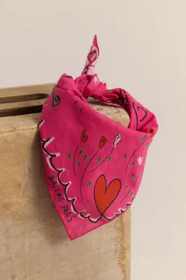 Foulard Paros imprimé anniversaire