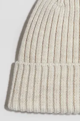 Bonnet en laine - Light beige