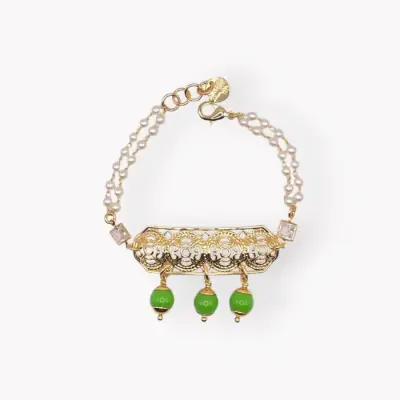 Bracelet Totem Vert