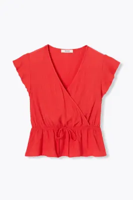 Blouse manches courtes Femme