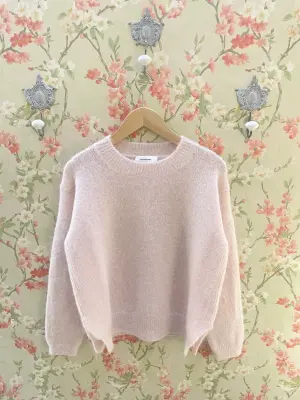 Nouveau ! POMANDÈRE Pull Laine 8480 Antique Pink