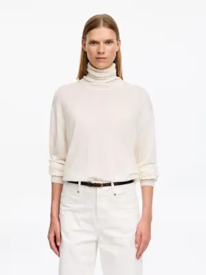 Ceinture fine en cuir - Marron