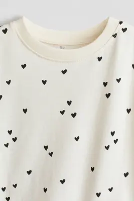 Lot de 3 T-shirts imprimés - Rose clair/licorne