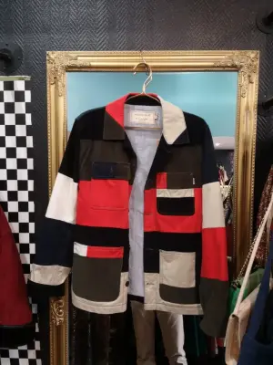 Veste Maison Kitsuné multicolore