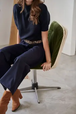 Pantalon Polly bleu nuit
