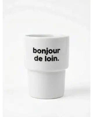 Gobelet Bonjour De Loin - Félicie Aussi
