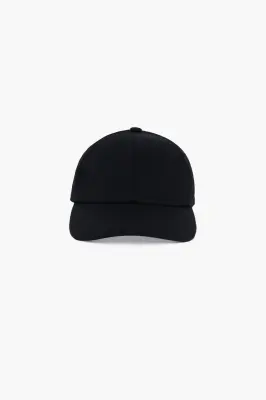 Casquette '6 panel' - Coton Noir