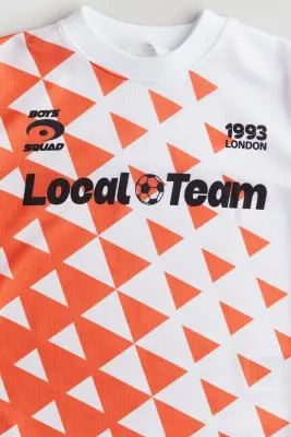 Maillot de football - Orange/Local Team