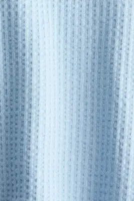 Ensemble 2 pièces en coton gaufré - Bleu clair