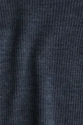 Ensemble 2 pièces en laine mérinos - Bleu marine