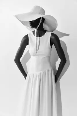 Chapeau de soleil - Crème