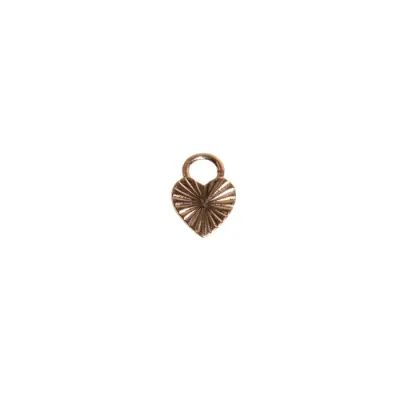Charms Coeur Strié