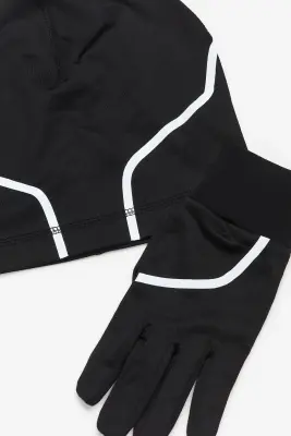 Ensemble de sport 2 pièces DryMove™ - Noir