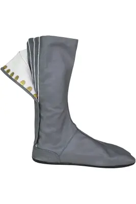 Bottes en cuir TUN Gris