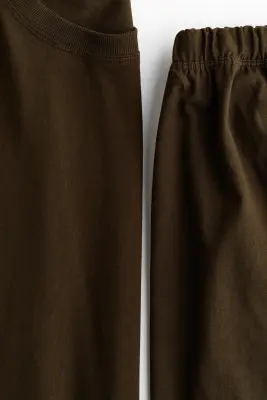MAMA Ensemble 2 pièces Before & After - Vert kaki