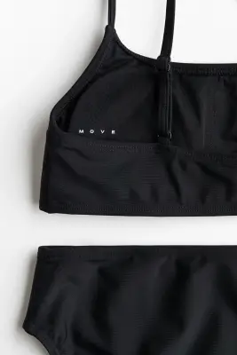 Maillot de sport deux pièces Lycra® Xtra Life™ - Noir