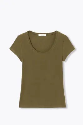 T-shirt col hublot Femme