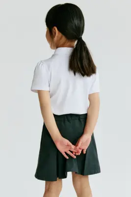 Lot de 2 polos scolaires - Blanc