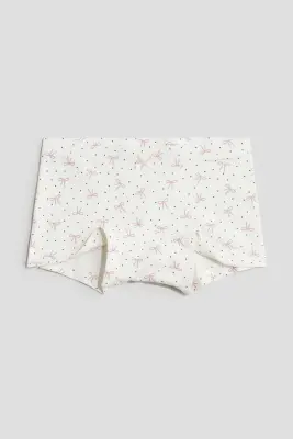 Lot de 5 boxers - Rose clair/nœuds