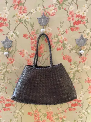 Nouveau ! DRAGON DIFFUSION Sac Santa Croce Big Dark Brown