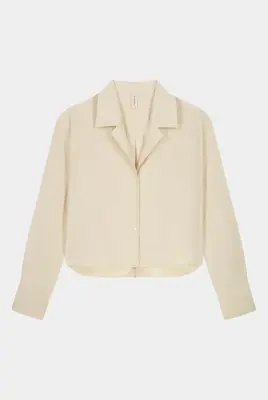 CHEMISE COL PYJAMA FLUIDE ANY