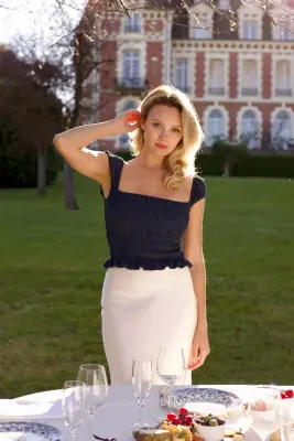 Lucy Smocked Top