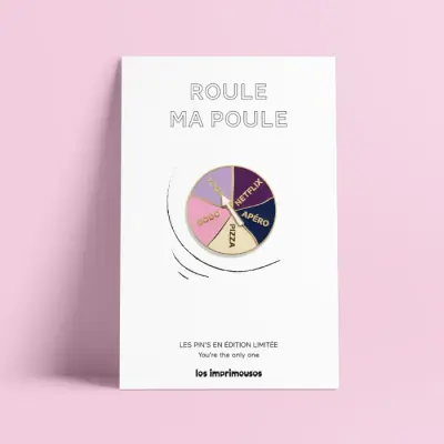 Pin's Roulette Rose