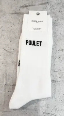Chaussettes Poulet - Félicie Aussi