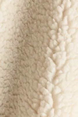 Veste sans manches en tissu Teddy bear - Crème/bleu marine