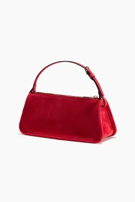 Sac à main en cuir - Rouge