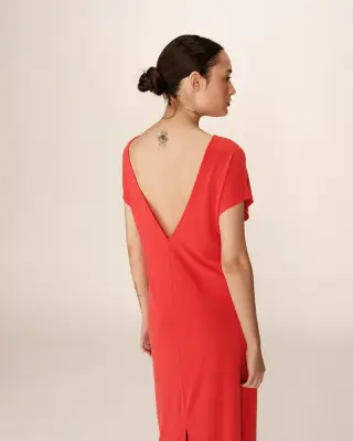 Robe Peace rouge Grace & Mila