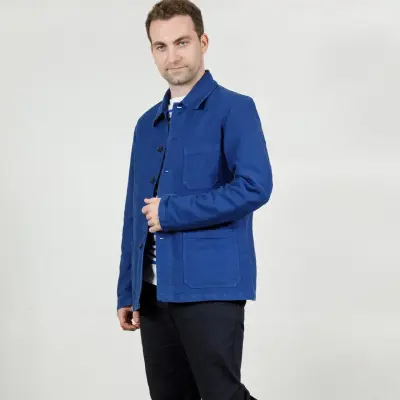 Veste Workwear en Moleskine en Coton Bio 4M/5