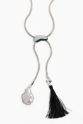 Ceinture chaîne avec pendentifs - Argenté