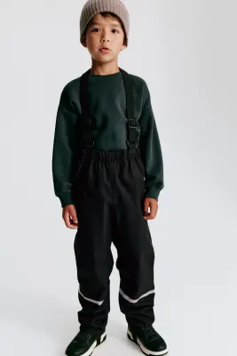 Pantalon softshell déperlant Room-to-grow - Noir