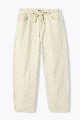 Pantalon balloon imprimé Femme