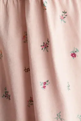 Robe en coton - Rose ancien clair/fleuri