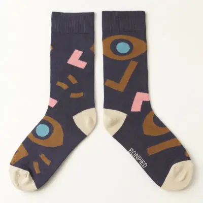 Chaussettes violet de pérylène Barack
