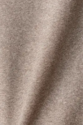 Sweat à l'intérieur brossé - Beige