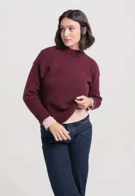 Le pull col montant