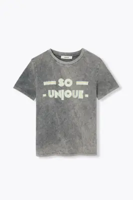 T-shirt à message so unique