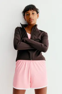 Short de sport - Rose bubble gum